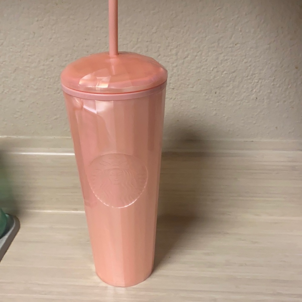 Pink starbucks cup